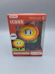 Nintendo Super Mario Bros Fire Flower Light Lamp #007