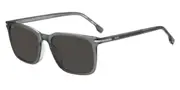 BOSS 1749/G/S Asian Fit CBL/IR Men's Sunglasses Grey Size 55