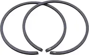 2pcs Piston Ring Kit 46mm x 1.5mm for 51 55 Rancher 257 357 XP EPA 359 EPA Chainsaw Replacement Part 503289014