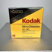 Kodak 1S HD 135 TPI 3- 1/2 10-Pack Micro Floppy Diskettes Brand New Sealed