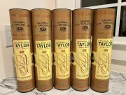 Colonel E.H. Taylor Small Batch Bourbon Tubes Lot Of 5