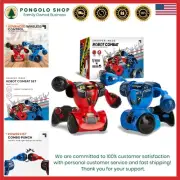 Interactive RC Robot Combat Set: Head-to-Head Action & Immersive Sound Effects