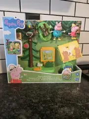 Peppa Pig Peppa's Woodland Club Peppa's Nature Day Set New In Box Figures Play