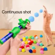 Cat Ball Launcher Toy Cat Toy Grab Interactive Play Cat Toy + 20 VEA Balls