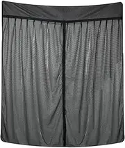 RV Screens & Curtains, Breathable RV Screen Door Curtains Fly Repeller Mesh, Easy Install Camping Cover, Car Sunshade Mesh Accessories for Truck, Fifth Wheel