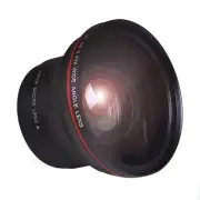 55MM 0.43x Professional HD Wide Angle Lens (Macro Portion) for Nikon D3400, D...