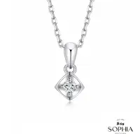 在飛比找Yahoo奇摩購物中心優惠-SOPHIA 蘇菲亞珠寶 - 浪漫滿屋 14K金 鑽石項墜