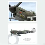 Warhead Illustrated Two Print Set RAAF P-40N Angry Bee Aircraft Prints