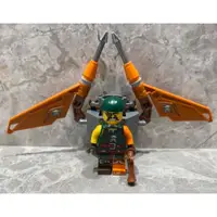 在飛比找iOPEN Mall優惠-二手 樂高LEGO 70600 旋風忍者 飛騎追擊 飛天海盜