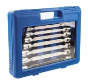 RS Pro FLEX HEAD SOCKET SPANNER SET 10Pcs Metric,Fully Hardened & Tempered Steel
