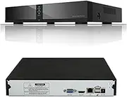Seculink 16-CH 4K Cloud NVR 8MP HD Network Video Recorder P2P Remote Control Motion Detection Real-Time CCTV Surveillance, NVR1616PF-4K