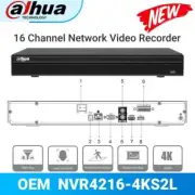 Dahua NVR4216-4KS2/L 4K 16 Channel NVR 8MP H.265+ Network Video Recorder NO-POE