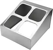 Generic Commercial Jams Box,Condiment Prep Station, Multipurpose,for Small Ingredients Condiment Display Serving Tray for BBQ Hotel