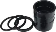 Bike Headset Spacer 7PCS Aluminium Alloy MTB Road Bike Stem Headset Spacer Fit 1