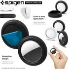 For Apple Airtag Case SPIGEN Silicone Soft Adhesive Sticker Cover Air Tag 2 PCS