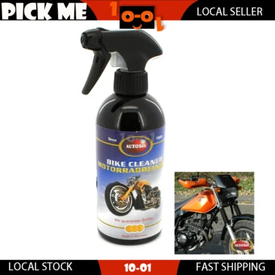 Autosol Motorcycle BIKE CLEANER 500ML removes mud grime insect residue