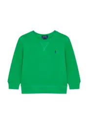 Polo Ralph Lauren Kids Logo Cotton-blend Sweatshirt (1.5-6 Years) - Green - 5 (4 Years) 5 (4 years)