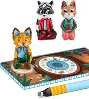 Edurino 3-in-1 Starter Set, 3 Educational Games with 15% Price Advantage, from 4 Years, Digital Educational Game with Mika First Reading & Writing, Robin First Numbers & Quantities, Yuki Creativity