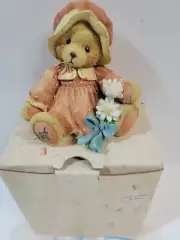 Cherished Teddies Prudence Pilgrim Bear Fall 912808 With Box & Certificate