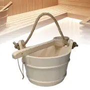 6L Multifunctional Sauna Bucket and Ladle for Swimming Pool Home Bathroom