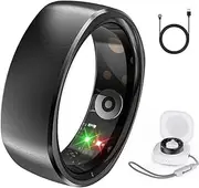 Smart Ring for Men Women Health Tracker with Heart Rate, Blood Oxygen, Blood Pressure, Sleep Monitoring, Fitness Step Tracking, IP69 Waterproof Rings for iPhone and Android,Up to 7-Day Battery Size 13
