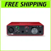 Compact Focusrite Scarlett Solo USB Audio Interface with Hitmaker Software Pack