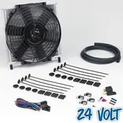 Davies Craig 30-Plate Core and 10" Slimline 24V Thermatic Fan Combo Kit - 692