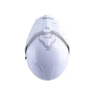 【SOL Helmets】SM-6P複合可掀式安全帽 (素色_素白) ｜ SOL安全帽官方商城
