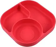 WESIEVYA 1pc Sucker Baby Dinner Plate Divided Baby Tablware Anti-Slip Compartment Plate