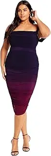 [City Chic] Women's CITYCHIC Plus Size Maxi Alyssa PRT