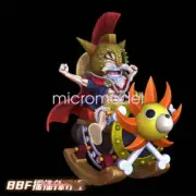BBF Studio One Piece Monkey D Luffy Resin Model In Stock Riding Lucy Statue