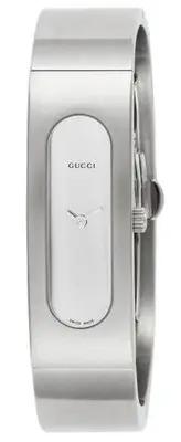 在飛比找Yahoo!奇摩拍賣優惠-GUCCI YA024508 古馳 手錶 40×14mm 銀