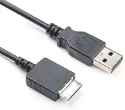 USB Data Sync Charger Adapter Cable 2in1 for Sony Walkman MP3 MP4 Player NWZ-S636F S638F S639F S515 S516 E435F E438F E436F NWZ-S718FBNC S710F S703F S705F S706F