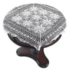 Home Vintage Crochet Lace Doilies Placemat Table Runner 30"x30" White Tablecloth