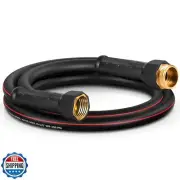 Garden Hose 5/8" x 6ft, NON-EXPANDABLE Heavy Duty Premium Flexible Short Wate