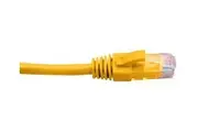 Hypertec 0.5m RJ45-RJ45 Cat6A 4 Pair PVC Unshielded Patch Lead Yellow