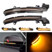 2x LED Dynamic Side Mirror Turn Signal Light For Jaguar XE XF XJ F-TYPE XK X250 (for: Jaguar)