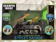 SHARPER IMAGE~STREET SAVAGE~Radio Controlled Stunt vehicle~Yellow/Black~ NIB