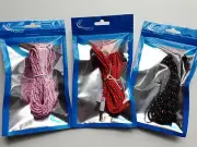 10FT long braided 3.5mm stereo audio auxiliary cable FOR iphone 6 5 4s ipod mp3