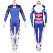 Overwatch D.Va DVA Costume Hana Song Cosplay Jumpsuit