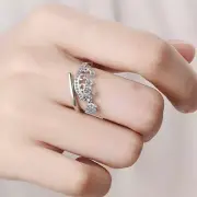 Engagement Promise Stacking Dangle Charm for Women Girl Xmas