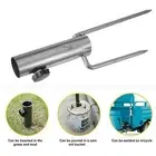 Fishing Parasol Umbrella Base Stand Adjustable Patio Brolly Ground Spike Metal