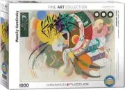 Fine Art Collection ~ CURVE ~ Wassily Kandinsky ~ 1000 Piece Eurographics Puzzle