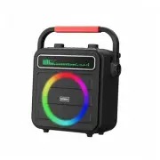 Karaoke Machine with 2 Wireless Microphones, Portable Bluetooth Speaker w/PA