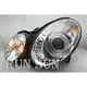 ●○RUN SUN 車燈,車材○● 全新 BENZ 賓士 02 03 04 05 06 奔馳 W211 E-CLASS LED DRL R8 晶鑽投射魚眼大燈