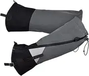 [Generic] Waterproof Adjustable Leg Gaiters | Dirt-Proof Hiking Gaiters | Breathable Lightweight Leg Gaiters for Hiking, Walking, Hunting