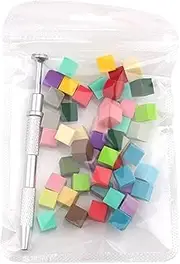 IEFIEL Nail Art Tools Mini Replaceable Nail Sponges for Nail Art Sponge And Metal Grabber Nail Buffer Block Type B One Size