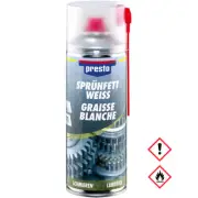 Presto Spruehfett White Lubricant Excellent Adhesion 400ml