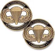 [NC] U. S. Army Paratrooper Always Earned Never Given Challenge Metal Coin Collectible