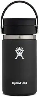 Hydro Flask 12 oz Wide Mouth Bottle with Flex Sip Lid Black